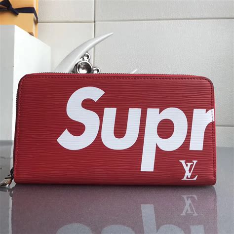 louis vuitton wallet men supreme|Louis Vuitton supreme raincoat.